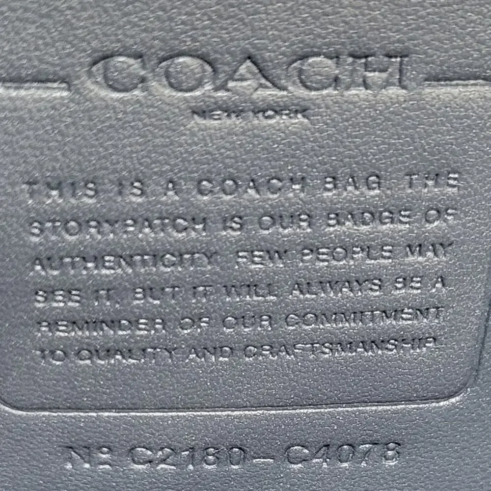Coach Tatum Carry All Double Handles Detachable Shoulder Crossbody Strap